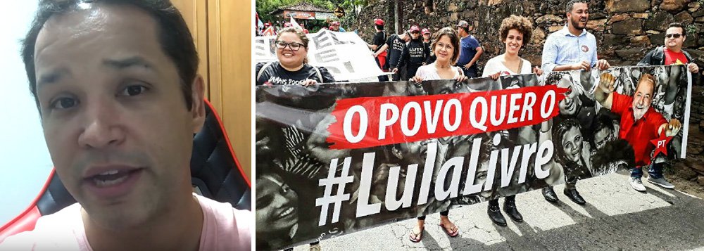 O apresentador Leonardo Stoppa condena a divisão social no Brasil; "Tem algo muito pesado acontecendo no Brasil, 40% do eleitorado brasileiro não tolera ter seu voto roubado. Se não fizerem nada agora e não libertarem Lula, podemos ter uma guerra civil no País, Lula é um preso político, refém das petroleiras, e a população está percebendo isso", destaca; assista à íntegra do programa (Foto: Lais Gouveia) O apresentador Leonardo Stoppa condena a divisão social no Brasil; "Tem algo muito pesado acontecendo no Brasil, 40% do eleitorado brasileiro não tolera ter seu voto roubado. Se não fizerem nada agora e não libertarem Lula, podemos ter uma guerra civil no País, Lula é um preso político, refém das petroleiras, e a população está percebendo isso", destaca; assista à íntegra do programa