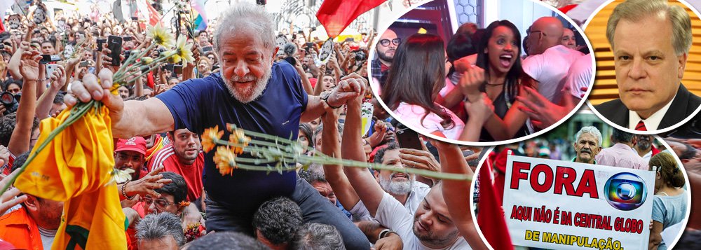 Embora tenha conseguido sequestrar o Poder Judiciário para levar adiante seu projeto de golpear a democracia e pender o ex-presidente Lula, a TV Globo não consegue aprisionar o que os brasileiros pensam e, muitas vezes, gritam; dois casos recentes provam isso: a vencedora do programa Big Brother Brasil (BBB), Gleisi Damasceno, do Acre, gritou "Lula livre" ao vivo quando deixou a casa e o apresentador da emissora Chico Pinheiro teve um áudio vazado em que ele demonstra solidariedade a Lula e faz críticas a Sergio Moro e à própria cobertura da Globo (Foto: Ana Pupulin) www.brasil247.com - Embora tenha conseguido sequestrar o Poder Judiciário para levar adiante seu projeto de golpear a democracia e pender o ex-presidente Lula, a TV Globo não consegue aprisionar o que os brasileiros pensam e, muitas vezes, gritam; dois casos recentes provam isso: a vencedora do programa Big Brother Brasil (BBB), Gleisi Damasceno, do Acre, gritou "Lula livre" ao vivo quando deixou a casa e o apresentador da emissora Chico Pinheiro teve um áudio vazado em que ele demonstra solidariedade a Lula e faz críticas a Sergio Moro e à própria cobertura da Globo