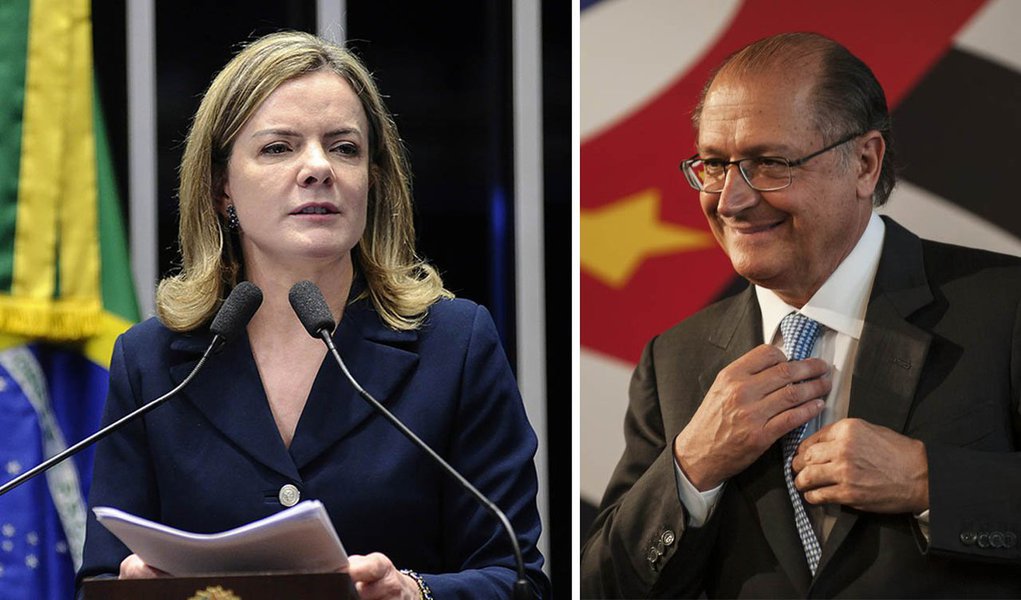 Em discurso no Senado, senadora ataca política neoliberal de Temer e dos tucanos; "Não vão ter candidato competitivo. O Alckmin não vai a lugar nenhum, a menos que dê (novo) golpe. Uma eleição se faz com o povo, e o povo não quer a política neoliberal" (Foto: Aquiles Lins) Em discurso no Senado, senadora ataca política neoliberal de Temer e dos tucanos; "Não vão ter candidato competitivo. O Alckmin não vai a lugar nenhum, a menos que dê (novo) golpe. Uma eleição se faz com o povo, e o povo não quer a política neoliberal"