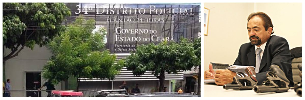 O Ministério Público do Estado do Ceará (MPCE) e a Controladoria Geral de Disciplina dos Órgãos de Segurança Pública e Sistema Penitenciário do Estado (CGD), deflagrou nesta quarta-feira (25), a Operação "Renault 34", de combate a suposto esquema criminoso envolvendo o delegado Romério Moreira de Almeida, do 34° Distrito de Polícia Civil, o advogado Hélio Nogueira Bernadino e um detento, por suposta ligação com facções criminosas (Foto: Fatima 247) O Ministério Público do Estado do Ceará (MPCE) e a Controladoria Geral de Disciplina dos Órgãos de Segurança Pública e Sistema Penitenciário do Estado (CGD), deflagrou nesta quarta-feira (25), a Operação "Renault 34", de combate a suposto esquema criminoso envolvendo o delegado Romério Moreira de Almeida, do 34° Distrito de Polícia Civil, o advogado Hélio Nogueira Bernadino e um detento, por suposta ligação com facções criminosas