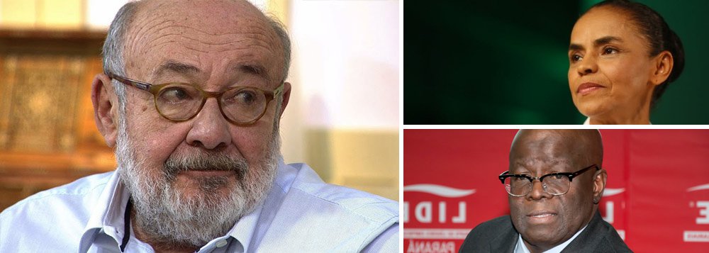 A direita, ancorada "no Judiciário, na Fiesp e na mídia, tirou o PT do jogo, mas ainda não achou um candidato para chamar de seu", diz o jornalista Ricardo Kotscho; de acordo com o blogueiro, "a menos de seis meses para a eleição, o mercado resolveu jogar suas fichas em dois nomes que nem são tão 'novos' assim: Joaquim Barbosa e Marina Silva" (Foto: Leonardo Lucena) A direita, ancorada "no Judiciário, na Fiesp e na mídia, tirou o PT do jogo, mas ainda não achou um candidato para chamar de seu", diz o jornalista Ricardo Kotscho; de acordo com o blogueiro, "a menos de seis meses para a eleição, o mercado resolveu jogar suas fichas em dois nomes que nem são tão 'novos' assim: Joaquim Barbosa e Marina Silva"