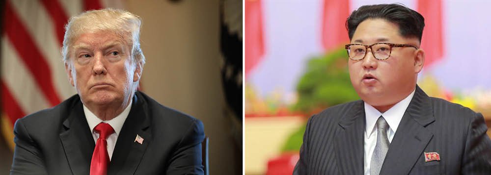 O presidente dos Estados Unidos, Donald Trump, disse neste domingo que a crise nuclear na Coreia do Norte “está longe de uma conclusão”, moderando a receptividade ao anúncio de Pyongyang de suspensão dos testes nucleares e de mísseis e desativação do local em que os trabalhos eram executados (Foto: Aquiles Lins) O presidente dos Estados Unidos, Donald Trump, disse neste domingo que a crise nuclear na Coreia do Norte “está longe de uma conclusão”, moderando a receptividade ao anúncio de Pyongyang de suspensão dos testes nucleares e de mísseis e desativação do local em que os trabalhos eram executados