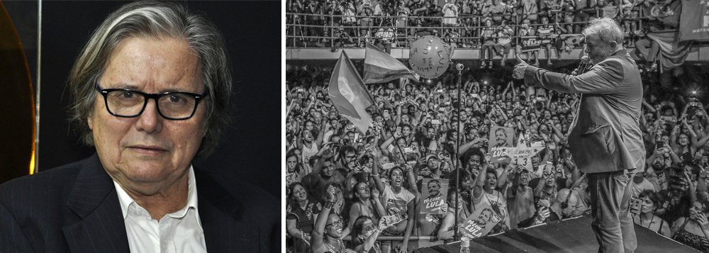 O jornalista Paulo Moreira Leite aposta na força do ex-presidente Lula para resistir os dias de cárcere; “Lula tem uma trajetória única, construiu esse vigor através do amor do povo, ele não se sente um prisioneiro qualquer, sabe bem do seu papel na história e isso dá serenidade. Ele transformou-se em ideia”, ressalta; Assista a íntegra do programa Boa Noite 247 (Foto: Lais Gouveia) O jornalista Paulo Moreira Leite aposta na força do ex-presidente Lula para resistir os dias de cárcere; “Lula tem uma trajetória única, construiu esse vigor através do amor do povo, ele não se sente um prisioneiro qualquer, sabe bem do seu papel na história e isso dá serenidade. Ele transformou-se em ideia”, ressalta; Assista a íntegra do programa Boa Noite 247