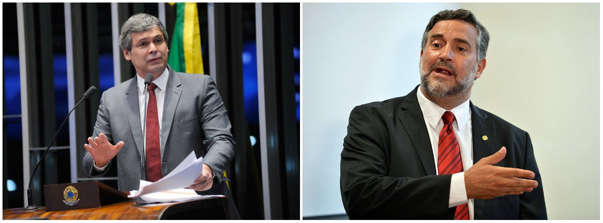 Em nota, os líderes do PT na Câmara, Paulo Pimenta (RS), e no Senado, Lindbergh Farias (RJ), criticaram Michel Temer por editar um decreto para tentar reforçar o processo de privatização da Eletrobras. De acordo com os parlamentares, o decreto visa "fazer a festa para especuladores e abutres do capital internacional" que estão de olho na estatal (Foto: Leonardo Lucena) Em nota, os líderes do PT na Câmara, Paulo Pimenta (RS), e no Senado, Lindbergh Farias (RJ), criticaram Michel Temer por editar um decreto para tentar reforçar o processo de privatização da Eletrobras. De acordo com os parlamentares, o decreto visa "fazer a festa para especuladores e abutres do capital internacional" que estão de olho na estatal