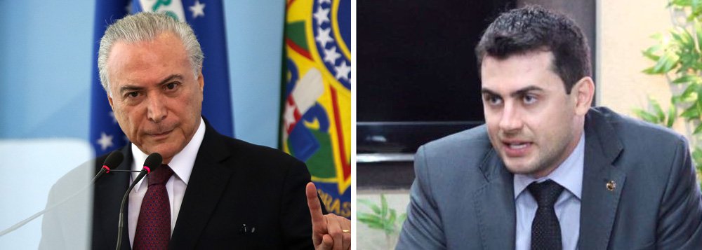 Michel Temer nomeou Renato Araújo Júnior, filiado ao PTB, para um cargo no Ministério do Trabalho e Emprego (MTE); ele é chefe de Gabinete da Secretaria de Relações do Trabalho na pasta. Além dele, outras pessoas são acusadas de cometer irregularidades no processo de análise, concessão e publicação de registros sindicais solicitados por entidades de todo o país (Foto: Leonardo Lucena) Michel Temer nomeou Renato Araújo Júnior, filiado ao PTB, para um cargo no Ministério do Trabalho e Emprego (MTE); ele é chefe de Gabinete da Secretaria de Relações do Trabalho na pasta. Além dele, outras pessoas são acusadas de cometer irregularidades no processo de análise, concessão e publicação de registros sindicais solicitados por entidades de todo o país