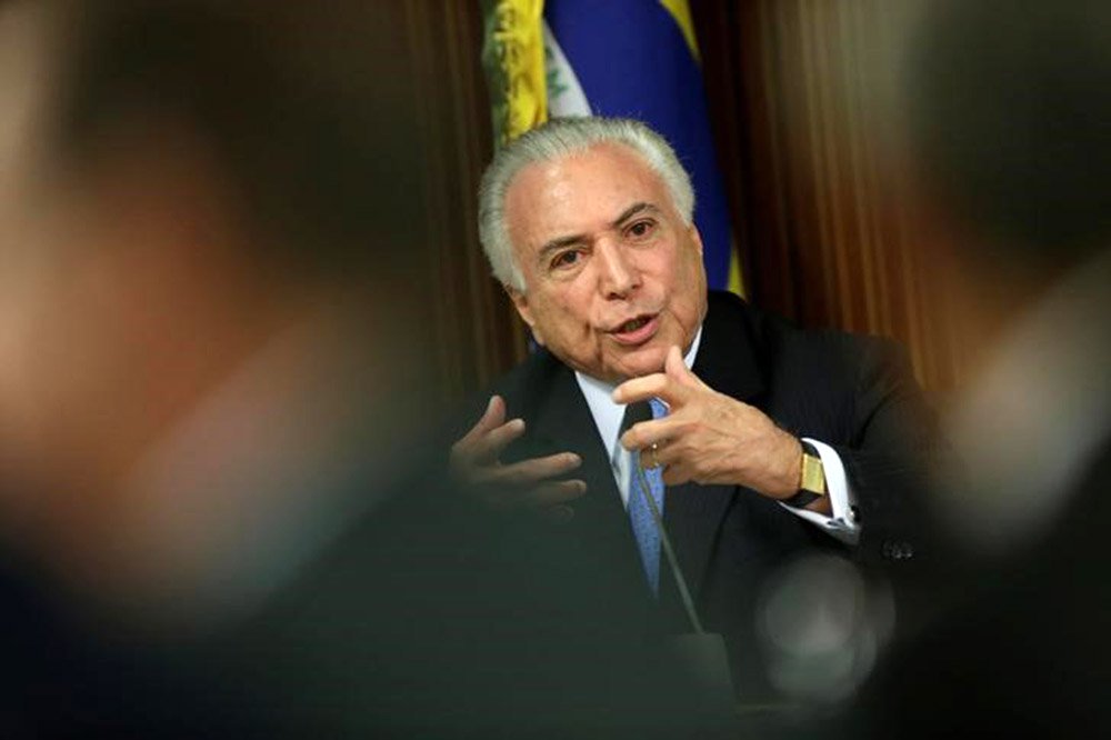 Presidente Michel Temer durante reunião com governadores e ministros no Palácio do Planalto em Brasília 01/03/2018 REUTERS/Ueslei Marcelino (Foto: Gustavo Conde) Presidente Michel Temer durante reunião com governadores e ministros no Palácio do Planalto em Brasília 01/03/2018 REUTERS/Ueslei Marcelino