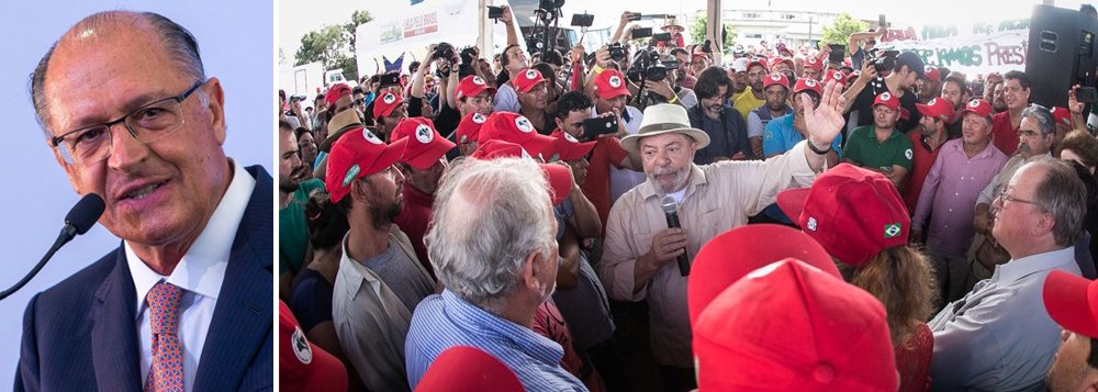 "O PSDB perdeu uma oportunidade histórica de se posicionar no campo democrático, na luta contra o fascismo e em defesa do Estado de Direito. O partido prova assumir uma trajetória não só hiper-conservadora, como também autoritária. O partido tucano não condenou categoricamente o atentado contra Lula. Ao contrário: ou aplaudiu ou silenciou e se omitiu. O PSDB se mostrou dividido entre 2 facções", critica o colunista Jeferson Miola; o governador de São Paulo, Geraldo Alckmin, minimizou o atentado e afirmou que "o PT colhe o que plantou"; depois, recuou e tentou consertar (Foto: Jeferson Miola) "O PSDB perdeu uma oportunidade histórica de se posicionar no campo democrático, na luta contra o fascismo e em defesa do Estado de Direito. O partido prova assumir uma trajetória não só hiper-conservadora, como também autoritária. O partido tucano não condenou categoricamente o atentado contra Lula. Ao contrário: ou aplaudiu ou silenciou e se omitiu. O PSDB se mostrou dividido entre 2 facções", critica o colunista Jeferson Miola; o governador de São Paulo, Geraldo Alckmin, minimizou o atentado e afirmou que "o PT colhe o que plantou"; depois, recuou e tentou consertar