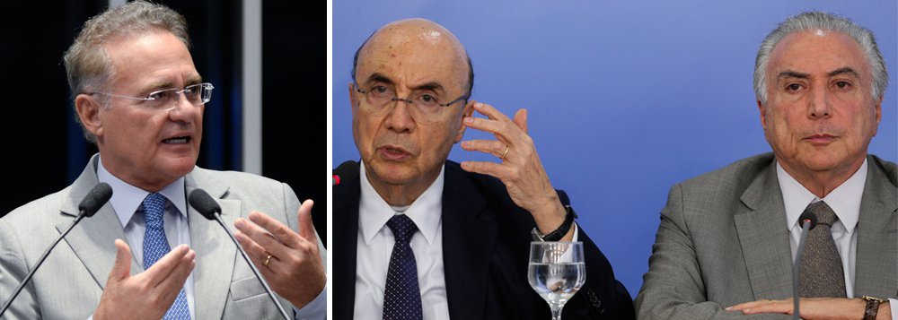 O senador Renan Calheiros (MDB-AL) afirma que a sigla não tem candidato viável para disputar a Presidência e que Temer e Henrique Meirelles numa campanha defenderiam "o legado do governo, não do partido"; para Renan, "Meirelles é a versão piorada do Michel"; ele defende que o MDB não deve investir em uma candidatura própria porque precisa "sobreviver à hecatombe que o governo Michel Temer provocou no partido" (Foto: Voney Malta) O senador Renan Calheiros (MDB-AL) afirma que a sigla não tem candidato viável para disputar a Presidência e que Temer e Henrique Meirelles numa campanha defenderiam "o legado do governo, não do partido"; para Renan, "Meirelles é a versão piorada do Michel"; ele defende que o MDB não deve investir em uma candidatura própria porque precisa "sobreviver à hecatombe que o governo Michel Temer provocou no partido"