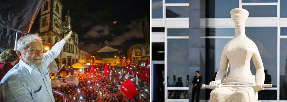 "A liminar concedida pelo STF que garante liberdade a Lula ao menos até 4 de abril, quando será julgado o mérito do habeas corpus preventivo é uma espécie de habeas corpus provisório. Ele esvaziou a autoridade que o TRF-4 se outorgou de determinar o momento da prisão de Lula, transformando o julgamento do dia 26 próximo que seria decisivo e poderia prender o ex-presidente em mais uma etapa do processo sem consequências imediatas", escreve o articulista Alex Solnik (Foto: Alex Solnik) "A liminar concedida pelo STF que garante liberdade a Lula ao menos até 4 de abril, quando será julgado o mérito do habeas corpus preventivo é uma espécie de habeas corpus provisório. Ele esvaziou a autoridade que o TRF-4 se outorgou de determinar o momento da prisão de Lula, transformando o julgamento do dia 26 próximo que seria decisivo e poderia prender o ex-presidente em mais uma etapa do processo sem consequências imediatas", escreve o articulista Alex Solnik