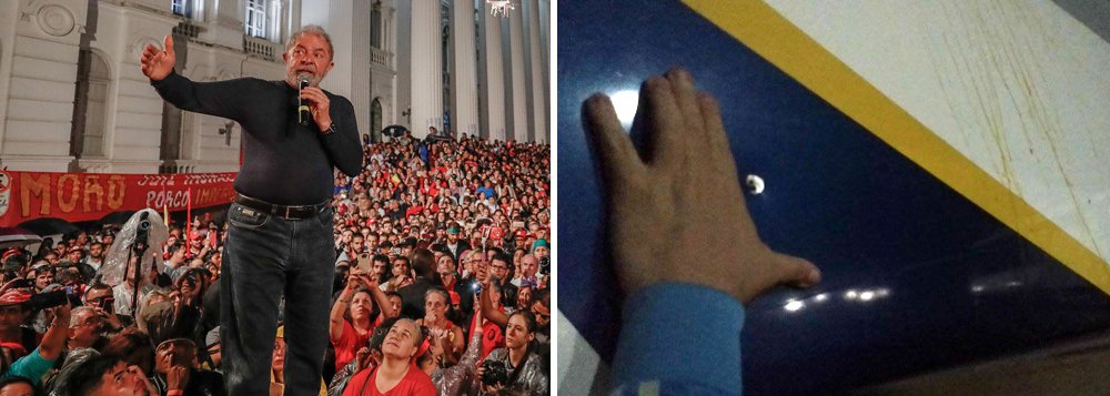 "A revelação de que um dos ônibus da caravana do ex-presidente Lula foi alvejado por tiros quando passava por uma estrada do Paraná – de fato teriam sido dois ônibus – é o sintoma mais evidente de que a radicalização política chegou ao seu extremo e que as autoridades da segurança pública estão perdendo o controle da situação com sérias ameaças às eleições de outubro", diz o colunista Carlos Lindemberg; "A violência começa com o discurso, depois passa para a manifestação material, finalmente chega à agressão e alcança o seu limite com o uso de armas de fogo" (Foto: Carlos Lindenberg) "A revelação de que um dos ônibus da caravana do ex-presidente Lula foi alvejado por tiros quando passava por uma estrada do Paraná – de fato teriam sido dois ônibus – é o sintoma mais evidente de que a radicalização política chegou ao seu extremo e que as autoridades da segurança pública estão perdendo o controle da situação com sérias ameaças às eleições de outubro", diz o colunista Carlos Lindemberg; "A violência começa com o discurso, depois passa para a manifestação material, finalmente chega à agressão e alcança o seu limite com o uso de armas de fogo"