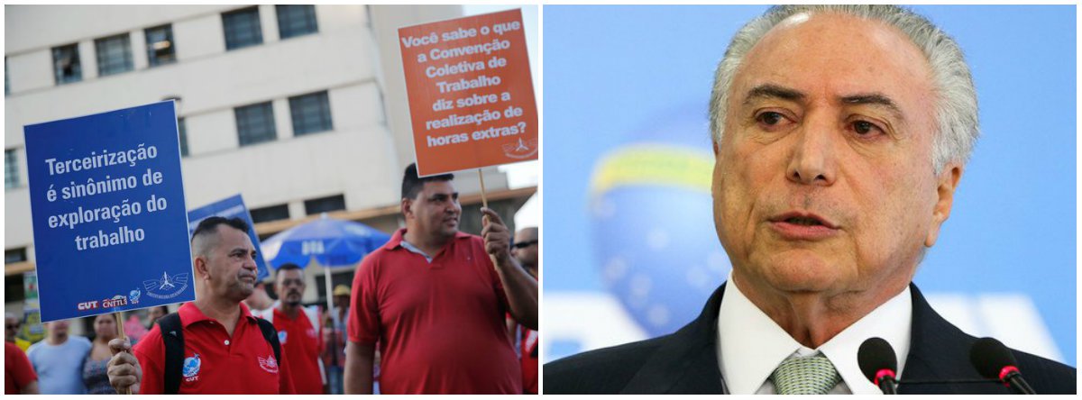 O presidente regional da CUT-RJ, Marcelo Rodrigues, declarou que a nova legislação trabalhista foi uma agressão e não criou empregos formais; “A informalidade e o subemprego estão disparando no Brasil, mesmo com essa reforma. O que fizeram foi acabar com o emprego e com os direitos trabalhistas e contratar qualquer um, a qualquer trocado. Essa reforma trabalhista foi um soco nos trabalhadores. Quem não tinha um emprego, hoje tem?”, questionou (Foto: Leonardo Lucena) O presidente regional da CUT-RJ, Marcelo Rodrigues, declarou que a nova legislação trabalhista foi uma agressão e não criou empregos formais; “A informalidade e o subemprego estão disparando no Brasil, mesmo com essa reforma. O que fizeram foi acabar com o emprego e com os direitos trabalhistas e contratar qualquer um, a qualquer trocado. Essa reforma trabalhista foi um soco nos trabalhadores. Quem não tinha um emprego, hoje tem?”, questionou