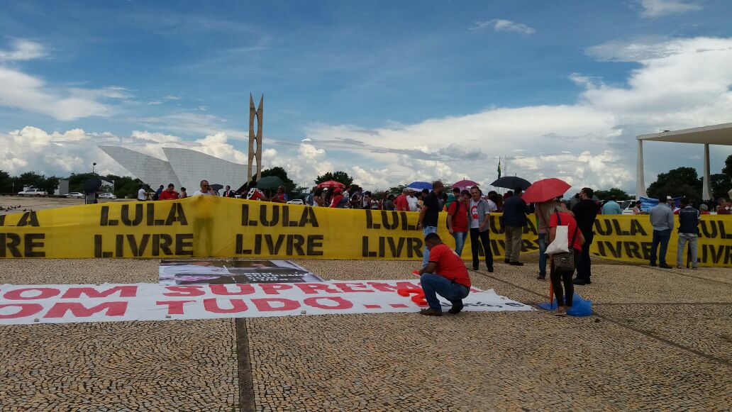 ato lula stf (Foto: Leandro Fortes) ato lula stf