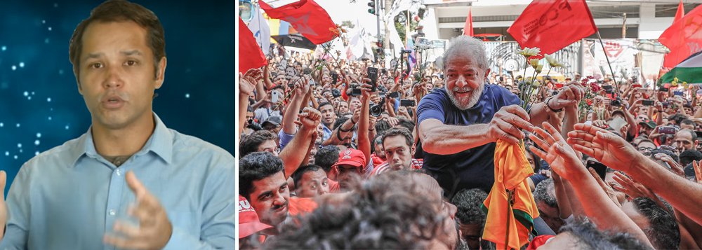 Ao analisar a pesquisa divulgada pelo Instituto Datafolha, onde Lula lidera as intenções de voto, Stoppa acredita que não é mais fácil enganar as pessoas como antigamente; “Hoje, os grandes empresários do ramo do petróleo que dizem que o povo quer Lula preso é a mesma turma que afirma que o governo Sírio usou armas químicas contra a própria população, mas essa propaganda ideológica não cola mais e isso reflete nas urnas”; Assista a íntegra do programa Léo ao Quadrado (Foto: Lais Gouveia) Ao analisar a pesquisa divulgada pelo Instituto Datafolha, onde Lula lidera as intenções de voto, Stoppa acredita que não é mais fácil enganar as pessoas como antigamente; “Hoje, os grandes empresários do ramo do petróleo que dizem que o povo quer Lula preso é a mesma turma que afirma que o governo Sírio usou armas químicas contra a própria população, mas essa propaganda ideológica não cola mais e isso reflete nas urnas”; Assista a íntegra do programa Léo ao Quadrado