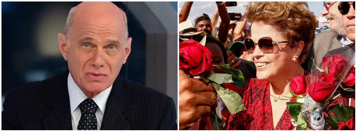 Segundo o "Movimento Feminismo Pluralismo e Democracia", a forma como o jornalista Ricardo Boechat se referiu à tentativa de Dilma Rousseff de visitar o ex-presidente Lula "não pode ser tolerada! Esse cidadão agindo como agiu, desonra sobremaneira a digna classe dos Jornalistas"; o grupo repudiou de "forma veemente os comentários irônicos, desrespeitosos, misóginos e ofensivos para todas as mulheres brasileiras proferidos pelo jornalista" (Foto: Leonardo Lucena) Segundo o "Movimento Feminismo Pluralismo e Democracia", a forma como o jornalista Ricardo Boechat se referiu à tentativa de Dilma Rousseff de visitar o ex-presidente Lula "não pode ser tolerada! Esse cidadão agindo como agiu, desonra sobremaneira a digna classe dos Jornalistas"; o grupo repudiou de "forma veemente os comentários irônicos, desrespeitosos, misóginos e ofensivos para todas as mulheres brasileiras proferidos pelo jornalista"