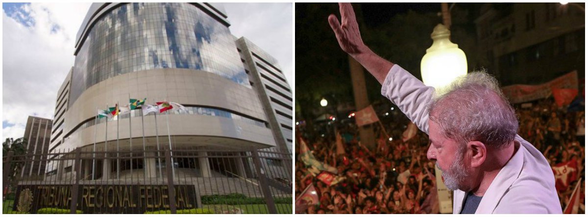 "A julgar pelas reportagens do G1 e Estadão, os desembargadores do Tribunal Regional Federal da 4ª Região levaram pouco mais de 10 minutos para rejeitar, por 3 votos a 0, os embargos de declaração apresentados pela defesa de Lula contra a sentença do caso triplex", diz texto publicado no Jornal GGN (Foto: Leonardo Lucena) "A julgar pelas reportagens do G1 e Estadão, os desembargadores do Tribunal Regional Federal da 4ª Região levaram pouco mais de 10 minutos para rejeitar, por 3 votos a 0, os embargos de declaração apresentados pela defesa de Lula contra a sentença do caso triplex", diz texto publicado no Jornal GGN