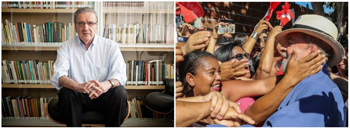 O economista Luiz Gonzaga Belluzzo avalia que, mesmo diante de uma intensa polarização política, o ex-presidente Lula "está longe de ser um radical"; "O Lula é um mediador, mas a concentração de votos nele representa um repúdio ao retrocesso social deflagrado pela política econômica adotada a partir de 2015. Eu estive um mês no Nordeste no Norte de Minas, e nessas regiões a votação do Lula vai ser maciça", disse Belluzzo (Foto: Leonardo Lucena) O economista Luiz Gonzaga Belluzzo avalia que, mesmo diante de uma intensa polarização política, o ex-presidente Lula "está longe de ser um radical"; "O Lula é um mediador, mas a concentração de votos nele representa um repúdio ao retrocesso social deflagrado pela política econômica adotada a partir de 2015. Eu estive um mês no Nordeste no Norte de Minas, e nessas regiões a votação do Lula vai ser maciça", disse Belluzzo