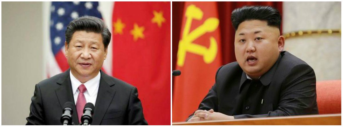 A escolha da China por parte do máximo dirigente coreano, Kim Jong Un não foi mero acaso. Esta visita tem o objetivo de melhorar as relações bilaterais entre os dois países comunistas que, desde a escalada de testes por parte da RPDC, vinha se deteriorando em um ritmo alarmante. Este encontro trouxe Pequim para o epicentro da questão nuclear na península coreana, contrariando analistas (Foto: Leonardo Lucena) A escolha da China por parte do máximo dirigente coreano, Kim Jong Un não foi mero acaso. Esta visita tem o objetivo de melhorar as relações bilaterais entre os dois países comunistas que, desde a escalada de testes por parte da RPDC, vinha se deteriorando em um ritmo alarmante. Este encontro trouxe Pequim para o epicentro da questão nuclear na península coreana, contrariando analistas