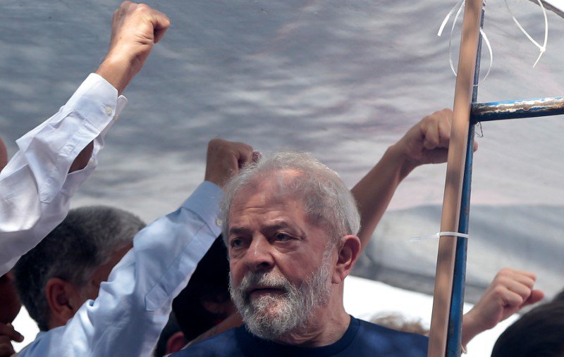 Ex-presidente Luiz Inácio Lula da Silva em São Bernardo do Campo 07/04/2018 (Foto: Benedito Tadeu César) Ex-presidente Luiz Inácio Lula da Silva em São Bernardo do Campo 07/04/2018