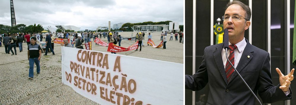 Após a MP que trata da privatização da Eletrobras ter subido no telhado, o governo Michel Temer tenta aplicar tenta uma nova investida; segundo o deputado Leo de Brito (PT-AC), "o governo sofreu uma derrota dura que foi a queda da MP 814, mas continua sua investida tentando privatizar a Eletrobras" (Foto: Leonardo Lucena) Após a MP que trata da privatização da Eletrobras ter subido no telhado, o governo Michel Temer tenta aplicar tenta uma nova investida; segundo o deputado Leo de Brito (PT-AC), "o governo sofreu uma derrota dura que foi a queda da MP 814, mas continua sua investida tentando privatizar a Eletrobras"