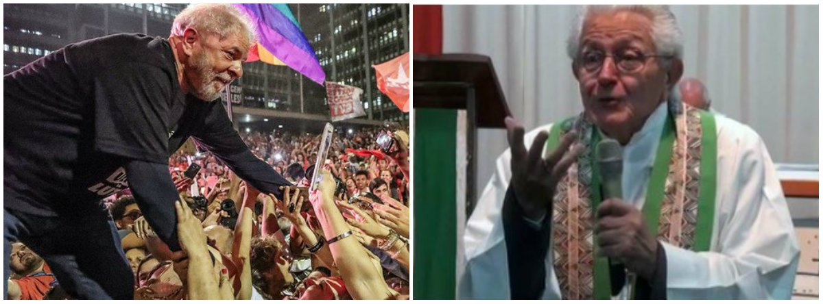 Dom Angélico Sândalo Bernardino conheceu Lula ainda nos anos 1970, quando atuava na Pastoral Operária; “Lula é meu amigo, o Brasil deve muito a esse metalúrgico”, afirmou o religioso ao chegar à sede do Sindicato dos Metalúrgicos do ABC, em São Bernardo do Campo (Foto: Leonardo Lucena) Dom Angélico Sândalo Bernardino conheceu Lula ainda nos anos 1970, quando atuava na Pastoral Operária; “Lula é meu amigo, o Brasil deve muito a esse metalúrgico”, afirmou o religioso ao chegar à sede do Sindicato dos Metalúrgicos do ABC, em São Bernardo do Campo