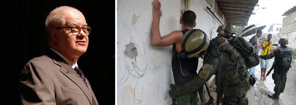 O jornalista Elio Gaspari criticou nesta quarta-feira, 21, a intervenção militar no Rio de Janeiro. Segundo ele, a medida foi um lance "improvisado, irresponsável na origem e perigoso no seu desdobramento"; "A 'jogada de mestre' de Temer jogou no colo do Exército a ruína da segurança do Rio. Passado um mês, vê-se que não se detalhou a missão e não se calcularam os recursos necessários. Falta dizer como e para quê", diz o colunista (Foto: Aquiles Lins) O jornalista Elio Gaspari criticou nesta quarta-feira, 21, a intervenção militar no Rio de Janeiro. Segundo ele, a medida foi um lance "improvisado, irresponsável na origem e perigoso no seu desdobramento"; "A 'jogada de mestre' de Temer jogou no colo do Exército a ruína da segurança do Rio. Passado um mês, vê-se que não se detalhou a missão e não se calcularam os recursos necessários. Falta dizer como e para quê", diz o colunista