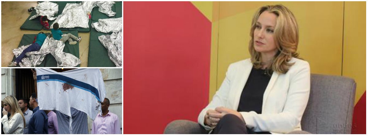 Professora do curso de Direito da UFRJ e militante pelos Direitos Humanos, Carol Proner comparou, em uma postagem no Twitter, a política de Donald Trump contra a imigração nos Estados Unidos, que separou crianças das famílias e as colocou numa jaula, com a intervenção militar de Michel Temer, que nesta semana provocou a morte de um adolescente de 14 anos, uniformizado e a caminho da escola (Foto: Gisele Federicce) Professora do curso de Direito da UFRJ e militante pelos Direitos Humanos, Carol Proner comparou, em uma postagem no Twitter, a política de Donald Trump contra a imigração nos Estados Unidos, que separou crianças das famílias e as colocou numa jaula, com a intervenção militar de Michel Temer, que nesta semana provocou a morte de um adolescente de 14 anos, uniformizado e a caminho da escola