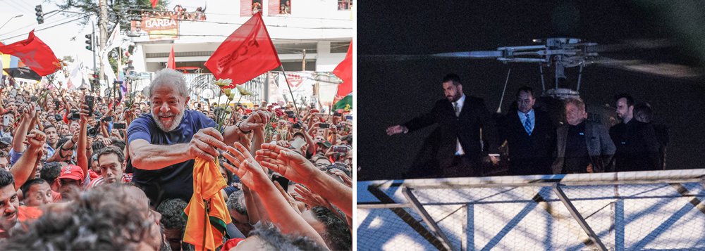 "Toda a narrativa da prisão ficou com Lula. Ele a fez, ele a comandou, ele a escreveu. É daí que vem o desespero generalizado que a imprensa concessionária vivencia em longa agonia histórica (eles só logram êxito no submundo do poder; é muito, mas é 'nada', comparado a Lula): ela não consegue - com toda a sua estrutura, dinheiro e favores - ganhar a narrativa de Lula", diz o colunista Gustavo Conde; "A vigília histórica, permanente e democrática por Lula deve continuar e deve agregar mais significados além daqueles que já tem. Deve ser uma vigília territorial e simbólica, que ocupe os espaços do tecido discursivo, exatamente como Lula fazia" (Foto: Gustavo Conde) "Toda a narrativa da prisão ficou com Lula. Ele a fez, ele a comandou, ele a escreveu. É daí que vem o desespero generalizado que a imprensa concessionária vivencia em longa agonia histórica (eles só logram êxito no submundo do poder; é muito, mas é 'nada', comparado a Lula): ela não consegue - com toda a sua estrutura, dinheiro e favores - ganhar a narrativa de Lula", diz o colunista Gustavo Conde; "A vigília histórica, permanente e democrática por Lula deve continuar e deve agregar mais significados além daqueles que já tem. Deve ser uma vigília territorial e simbólica, que ocupe os espaços do tecido discursivo, exatamente como Lula fazia"