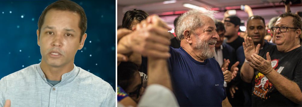 O apresentador Leonardo Stoppa destaca a situação de vulnerabilidade que o ex-presidente Lula está submetido; “Lula sabe muito bem que não foi detido para ser punido, mas sim executado, seja politicamente ou pessoalmente. Ou o povo faz alguma coisa agora ou lá na frente poderá acontecer algo muito grave”, alerta; Assista a íntegra do programa Léo ao Quadrado (Foto: Lais Gouveia) www.brasil247.com - O apresentador Leonardo Stoppa destaca a situação de vulnerabilidade que o ex-presidente Lula está submetido; “Lula sabe muito bem que não foi detido para ser punido, mas sim executado, seja politicamente ou pessoalmente. Ou o povo faz alguma coisa agora ou lá na frente poderá acontecer algo muito grave”, alerta; Assista a íntegra do programa Léo ao Quadrado