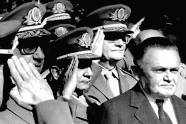 No Brasil, durante os anos da ditadura militar, tivemos uma sucessão de tiranos (Foto: Altamiro Borges) No Brasil, durante os anos da ditadura militar, tivemos uma sucessão de tiranos