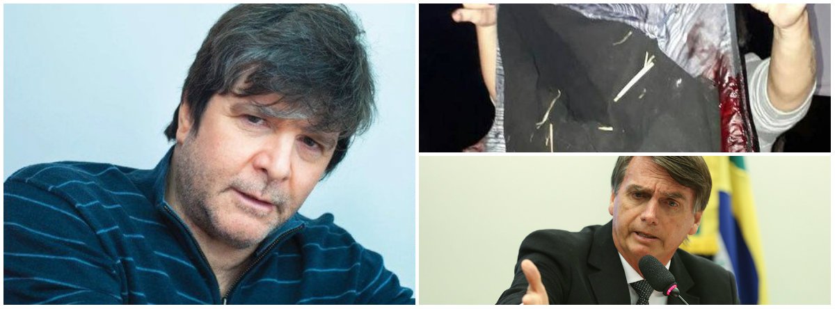 O escritor e dramaturgo Marcelo Rubens Paiva repercutiu os tiros contra o Acampamento Marisa Letícia e bateu duro no presidenciável do PSL, Jair Bolsonaro (RJ); "Bala em líderes ambientalistas, em indígenas, na vereadora negra, na comitiva do Lula, no acampamento... Enquanto do outro lado um psicopata defende mandar bala, homenageia torturador e faz lobby de armar a população. Passou do limite", disse (Foto: Leonardo Lucena) O escritor e dramaturgo Marcelo Rubens Paiva repercutiu os tiros contra o Acampamento Marisa Letícia e bateu duro no presidenciável do PSL, Jair Bolsonaro (RJ); "Bala em líderes ambientalistas, em indígenas, na vereadora negra, na comitiva do Lula, no acampamento... Enquanto do outro lado um psicopata defende mandar bala, homenageia torturador e faz lobby de armar a população. Passou do limite", disse