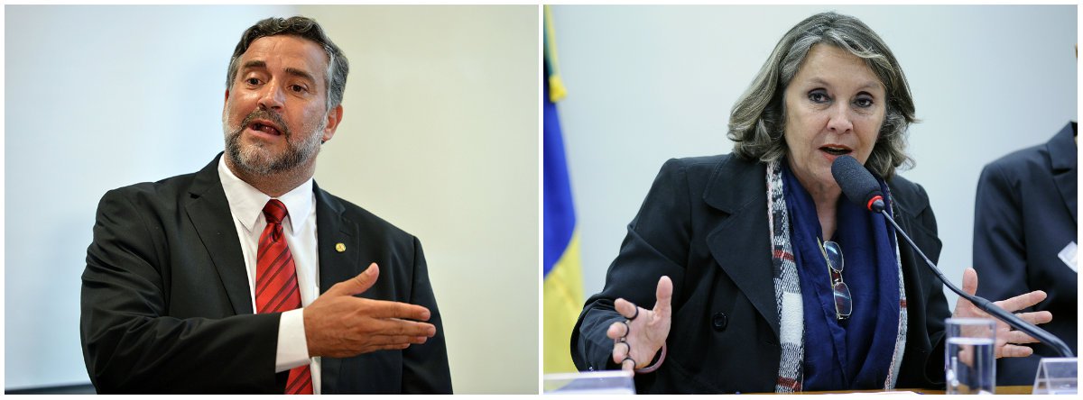 Em nota assinada pelos deputado federais Paulo Pimenta (RS) e Erika Kokay (DF), o PT repudiou "o posicionamento institucional da Câmara dos Deputados no Dia Internacional da Mulher. As medidas repressivas e restritivas adotadas para impedir o acesso das mulheres às dependências da Casa bem como à área do entorno da Câmara são descabidas e incompatíveis com a democracia"; "Utilizou-se o argumento de que haveria uma Sessão Extraordinária para encurtar a Sessão Solene, configurando assim um desrespeito às mulheres" (Foto: Leonardo Lucena) Em nota assinada pelos deputado federais Paulo Pimenta (RS) e Erika Kokay (DF), o PT repudiou "o posicionamento institucional da Câmara dos Deputados no Dia Internacional da Mulher. As medidas repressivas e restritivas adotadas para impedir o acesso das mulheres às dependências da Casa bem como à área do entorno da Câmara são descabidas e incompatíveis com a democracia"; "Utilizou-se o argumento de que haveria uma Sessão Extraordinária para encurtar a Sessão Solene, configurando assim um desrespeito às mulheres"