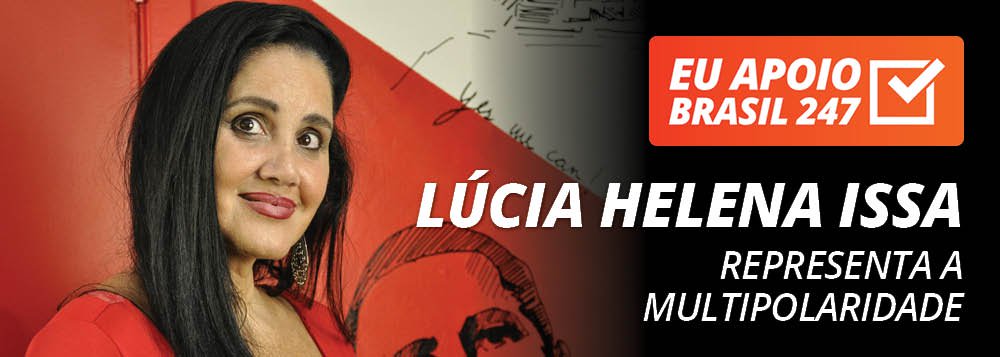 "Eu sou a favor de um mundo mais multipolar, de um mundo em que mais pessoas tenham vozes, em que mais histórias sejam ouvidas, de um mundo em que não haja um monopólio de narrativa, de uma narrativa muitas vezes aliada aos senhores da guerra", diz a jornalista e escritora, correspondente internacional; para ela, "o Brasil 247 representa essa multipolaridade, essas nova vozes, novas narrativas, contando pra gente o que realmente acontece hoje no Oriente Médio"; assista ao seu vídeo de apoio (Foto: Gisele Federicce) "Eu sou a favor de um mundo mais multipolar, de um mundo em que mais pessoas tenham vozes, em que mais histórias sejam ouvidas, de um mundo em que não haja um monopólio de narrativa, de uma narrativa muitas vezes aliada aos senhores da guerra", diz a jornalista e escritora, correspondente internacional; para ela, "o Brasil 247 representa essa multipolaridade, essas nova vozes, novas narrativas, contando pra gente o que realmente acontece hoje no Oriente Médio"; assista ao seu vídeo de apoio