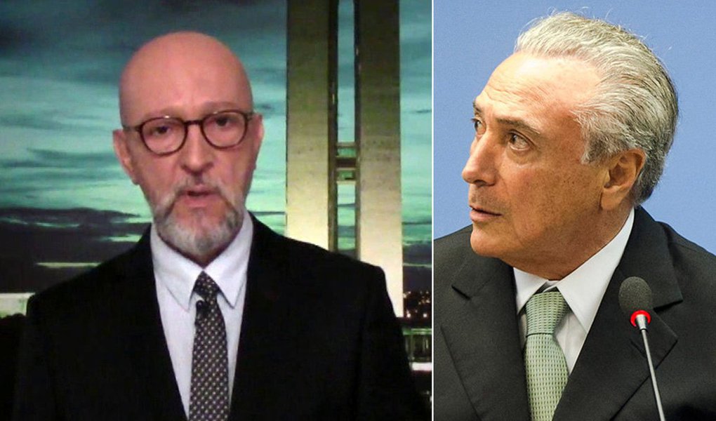 A operação da PF que prendeu dois amigos pessoais e apontados como operadores de Michel Temer, José Yunes e o coronel Lima deverá acelerar a apresentação da terceira denúncia contra Temer, avalia o colunista Josias de Souza; "E como há males que vêm para pior, o cheiro que exala da cozinha do inquérito indica que está no forno uma terceira denúnica criminal contra o presidente da República", diz Josias (Foto: Aquiles Lins) A operação da PF que prendeu dois amigos pessoais e apontados como operadores de Michel Temer, José Yunes e o coronel Lima deverá acelerar a apresentação da terceira denúncia contra Temer, avalia o colunista Josias de Souza; "E como há males que vêm para pior, o cheiro que exala da cozinha do inquérito indica que está no forno uma terceira denúnica criminal contra o presidente da República", diz Josias