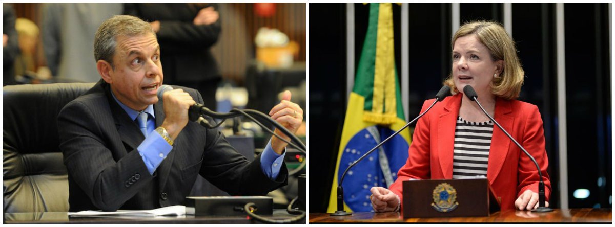 O deputado estadual Ricardo Arruda (PEN), do Paraná, foi condenado pelo Tribunal de Justiça a tirar do ar um vídeo em que ele xinga a senadora Gleisi Hoffmann (PT-PR), presidenta nacional do PT, na Assembleia Legislativa; Arruda responde nesse caso por crime de injúria e o processo tramita em órgão especial do TJ-PR; no vídeo, ele usou termos como “partido criminoso” e “são mentirosos, bandidos e vagabundos”. (Foto: Leonardo Lucena) O deputado estadual Ricardo Arruda (PEN), do Paraná, foi condenado pelo Tribunal de Justiça a tirar do ar um vídeo em que ele xinga a senadora Gleisi Hoffmann (PT-PR), presidenta nacional do PT, na Assembleia Legislativa; Arruda responde nesse caso por crime de injúria e o processo tramita em órgão especial do TJ-PR; no vídeo, ele usou termos como “partido criminoso” e “são mentirosos, bandidos e vagabundos”.