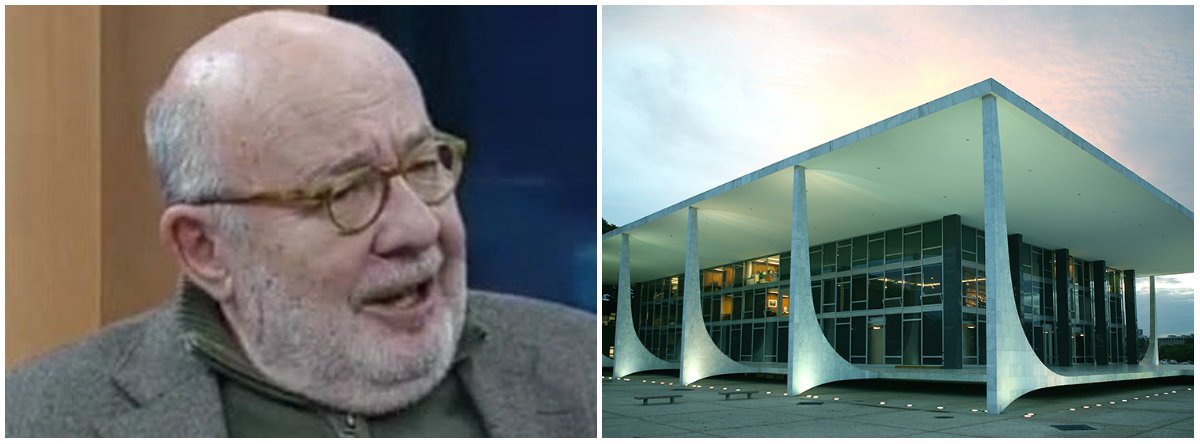 "Com todo respeito, sem querer me meter no trabalho dos outros, mas já não estaria na hora do STF rever alguns hábitos e procedimentos, adaptando-os à realidade do país em que o tribunal adquiriu inédita proeminência nos últimos tempos?", questiona o jornalista Ricardo Kotscho (Foto: Leonardo Lucena) "Com todo respeito, sem querer me meter no trabalho dos outros, mas já não estaria na hora do STF rever alguns hábitos e procedimentos, adaptando-os à realidade do país em que o tribunal adquiriu inédita proeminência nos últimos tempos?", questiona o jornalista Ricardo Kotscho