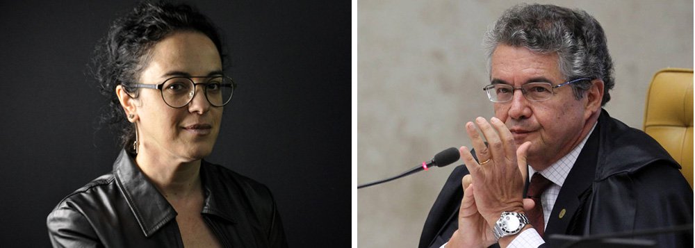 "Caro Ministro Marco Aurélio, coragem é uma virtude esquecida em tempos de espetacularização autoritária. Percebi, e espero não me enganar, que não falta coragem a você. Por isso, escrevo essa carta. Qual o sentido de deixar um homem ser preso se todos sabemos que essa prisão viola a Constituição?", questiona a filósofa, no texto endereçado ao ministro do STF (Foto: Gisele Federicce) "Caro Ministro Marco Aurélio, coragem é uma virtude esquecida em tempos de espetacularização autoritária. Percebi, e espero não me enganar, que não falta coragem a você. Por isso, escrevo essa carta. Qual o sentido de deixar um homem ser preso se todos sabemos que essa prisão viola a Constituição?", questiona a filósofa, no texto endereçado ao ministro do STF
