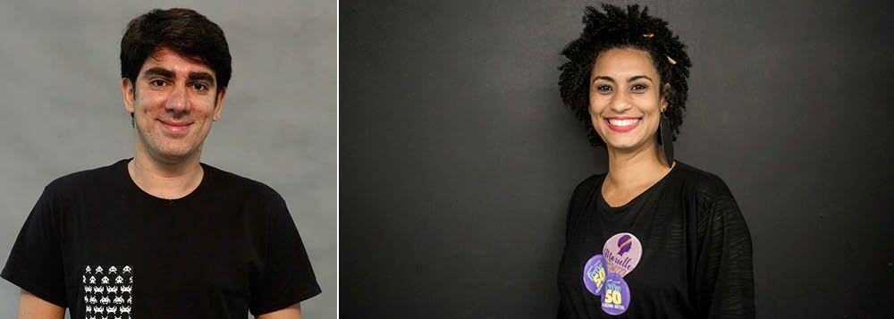 O humorista Marcelo Adnet fez duras críticas aos brasileiros que comemoraram ou fizeram cometários depreciativos sobre a execução da vereadora Marielle Franco (PSOL), morta com quatro tiros junto com o seu motorista Anderson Pedro Gomes na noite de quarta-feira no centro do Rio de Janeiro; "Não reconhecer que este é um atentado que cala a voz do povo mais excluído e ainda clamar por menos barulho é atestado de mau caratismo e hipocrisia", diz Adnet (Foto: Aquiles Lins) O humorista Marcelo Adnet fez duras críticas aos brasileiros que comemoraram ou fizeram cometários depreciativos sobre a execução da vereadora Marielle Franco (PSOL), morta com quatro tiros junto com o seu motorista Anderson Pedro Gomes na noite de quarta-feira no centro do Rio de Janeiro; "Não reconhecer que este é um atentado que cala a voz do povo mais excluído e ainda clamar por menos barulho é atestado de mau caratismo e hipocrisia", diz Adnet