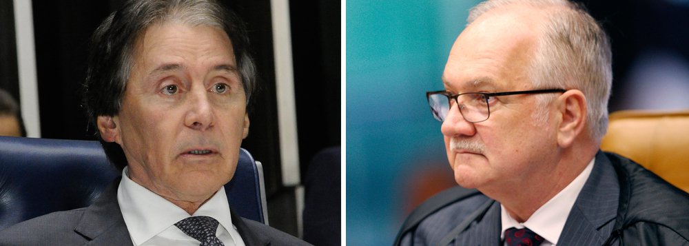 Operação Tira-Teima, deflagrada pela Polícia Federal nesta terça-feira 10, tem como alvo pessoas próximas e aliados do presidente do Senado, Eunício Oliveira (MDB-CE); operação foi deflagrada a partir da delação do ex-diretor de relações institucionais da Hypermarcas e delator da Lava Jato Nelson Melo, que afirmou ter repassado cerca de R$ 5 milhões à campanha de Eunício pelo governo do Ceará, mediante o uso de contratos fictícios, em 2014; estão sendo cumpridos oito mandados de busca e apreensão em São Paulo, Goiânia e Fortaleza, autorizados pelo ministro Edson Fachin, do STF (Foto: Paulo Emílio) Operação Tira-Teima, deflagrada pela Polícia Federal nesta terça-feira 10, tem como alvo pessoas próximas e aliados do presidente do Senado, Eunício Oliveira (MDB-CE); operação foi deflagrada a partir da delação do ex-diretor de relações institucionais da Hypermarcas e delator da Lava Jato Nelson Melo, que afirmou ter repassado cerca de R$ 5 milhões à campanha de Eunício pelo governo do Ceará, mediante o uso de contratos fictícios, em 2014; estão sendo cumpridos oito mandados de busca e apreensão em São Paulo, Goiânia e Fortaleza, autorizados pelo ministro Edson Fachin, do STF