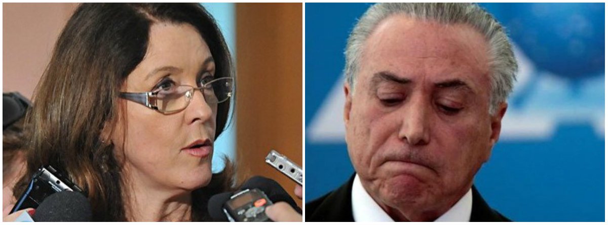"São ainda remotas as chances de que o presidente Michel Temer venha a se tornar alvo de outra denúncia no STF, a ser submetida ao plenário da Câmara aos 45 minutos do segundo tempo de seu governo, até o final deste ano. Remotas, mas não impossíveis", diz a jornalista Helena Chagas, acrescentando que "no ambiente eleitoral, ninguém é mais de ninguém, e as bases parlamentares se esfarelam na velocidade em que a caneta presidencial vai ficando sem tinta" (Foto: Leonardo Lucena) "São ainda remotas as chances de que o presidente Michel Temer venha a se tornar alvo de outra denúncia no STF, a ser submetida ao plenário da Câmara aos 45 minutos do segundo tempo de seu governo, até o final deste ano. Remotas, mas não impossíveis", diz a jornalista Helena Chagas, acrescentando que "no ambiente eleitoral, ninguém é mais de ninguém, e as bases parlamentares se esfarelam na velocidade em que a caneta presidencial vai ficando sem tinta"