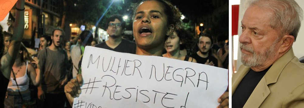 No lançamento de seu livro "A Verdade Vencerá", publicado pela Editora Boitempo em evento em São Paulo, o ex-presidente voltou a comentar a execução da vereadora Marielle Castro (PSOL), do Rio de Janeiro; "A morte daquela companheira fez com que surgisse milhares e milhares de Marielles. Não existe possibilidade fora da luta!", disse; sobre a publicação, declarou que "o que está nesse livro é exatamente a minha verdade. Tô na luta é tô tranquilo!" (Foto: Gisele Federicce) No lançamento de seu livro "A Verdade Vencerá", publicado pela Editora Boitempo em evento em São Paulo, o ex-presidente voltou a comentar a execução da vereadora Marielle Castro (PSOL), do Rio de Janeiro; "A morte daquela companheira fez com que surgisse milhares e milhares de Marielles. Não existe possibilidade fora da luta!", disse; sobre a publicação, declarou que "o que está nesse livro é exatamente a minha verdade. Tô na luta é tô tranquilo!"