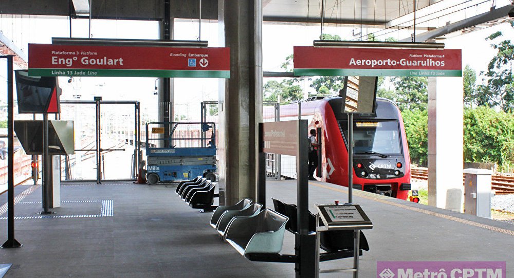 estação aeroporto São Paulo (Foto: Leonardo Attuch, attuch) estação aeroporto São Paulo