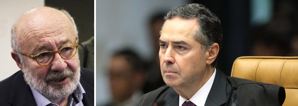 "Lá pelas tantas, em meio ao seu interminável voto contra o preceito constitucional da presunção de inocência, que só permite a prisão após o trânsito em julgado, o ministro Luís Roberto Barroso contou, assim de passagem, que não tinha lido o processo no qual o ex-presidente Lula foi condenado em duas instâncias. Pouca gente percebeu, mas Barroso nem precisava mesmo consultar os autos do processo. Não estava em julgamento o mérito, apenas o habeas corpus. Antes do início da sessão, ele já tinha uma convicção formada baseada em suas teorias jurídicas, assim como os demais", diz o jornalista Ricardo Kotscho (Foto: Leonardo Attuch) "Lá pelas tantas, em meio ao seu interminável voto contra o preceito constitucional da presunção de inocência, que só permite a prisão após o trânsito em julgado, o ministro Luís Roberto Barroso contou, assim de passagem, que não tinha lido o processo no qual o ex-presidente Lula foi condenado em duas instâncias. Pouca gente percebeu, mas Barroso nem precisava mesmo consultar os autos do processo. Não estava em julgamento o mérito, apenas o habeas corpus. Antes do início da sessão, ele já tinha uma convicção formada baseada em suas teorias jurídicas, assim como os demais", diz o jornalista Ricardo Kotscho