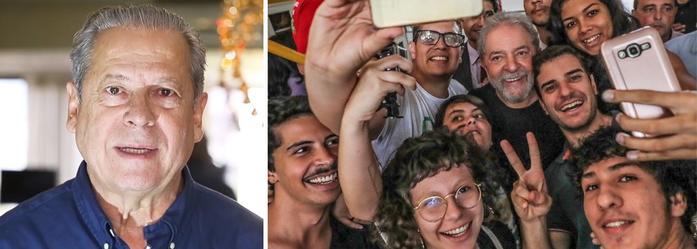 Em entrevista a Fábio Gois e Basília Rodrigues, do Congresso em Foco, o ex-ministro José Dirceu diz por que prefere ser preso a sair do Brasil: "Como vou deixar o país se o Lula está preso? Não se abandona um companheiro assim. Há erros que você pode cometer. Outros, não. A vida não é assim. Com Lula preso, não há chances de deixar o Brasil" (Foto: Gisele Federicce) Em entrevista a Fábio Gois e Basília Rodrigues, do Congresso em Foco, o ex-ministro José Dirceu diz por que prefere ser preso a sair do Brasil: "Como vou deixar o país se o Lula está preso? Não se abandona um companheiro assim. Há erros que você pode cometer. Outros, não. A vida não é assim. Com Lula preso, não há chances de deixar o Brasil"