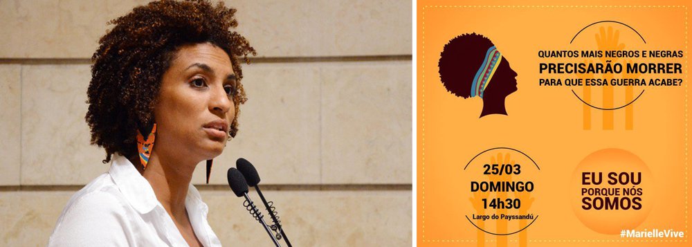 A pergunta de Marielle Franco, que continua ecoando na sociedade brasileira, é tema de novo ato que acontece em São Paulo (Foto: Leonardo Attuch) A pergunta de Marielle Franco, que continua ecoando na sociedade brasileira, é tema de novo ato que acontece em São Paulo