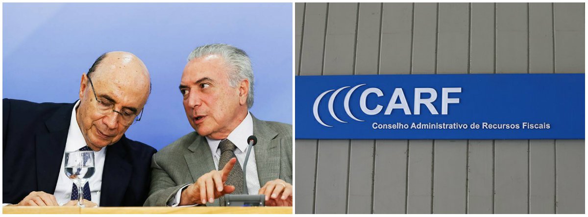 O governo Michel Temer rejeitou dois nomes indicados pela CUT para o Conselho Administrativo de Recursos Fiscais (CARF), ligado ao Ministério da Fazenda, atualmente comandado por Henrique Meirelles; a entidade sindicalista tem a prerrogativa de fazer duas indicações – um titular e um suplente – com o objetivo de compor o Carf; passa pelo órgão dinheiro referente a multas milionárias aplicadas pela Receita Federal (Foto: Leonardo Lucena) O governo Michel Temer rejeitou dois nomes indicados pela CUT para o Conselho Administrativo de Recursos Fiscais (CARF), ligado ao Ministério da Fazenda, atualmente comandado por Henrique Meirelles; a entidade sindicalista tem a prerrogativa de fazer duas indicações – um titular e um suplente – com o objetivo de compor o Carf; passa pelo órgão dinheiro referente a multas milionárias aplicadas pela Receita Federal