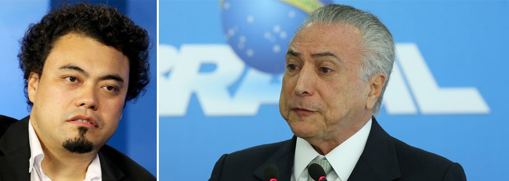 Jornalista Leonardo Sakamoto alerta para o risco da aproximação de Michel Temer com militares; "Ao buscar neles fiadores, Temer corre o risco de jogar esse esforço no lixo. E ir junto com ele. O general Hamilton Mourão, ao entrar na reserva, afirmou que é necessário que o Poder Judiciário 'expurgue da vida pública' Michel Temer. Certamente, ele vocaliza muitos aposentados e da ativa", afirma (Foto: Aquiles Lins) Jornalista Leonardo Sakamoto alerta para o risco da aproximação de Michel Temer com militares; "Ao buscar neles fiadores, Temer corre o risco de jogar esse esforço no lixo. E ir junto com ele. O general Hamilton Mourão, ao entrar na reserva, afirmou que é necessário que o Poder Judiciário 'expurgue da vida pública' Michel Temer. Certamente, ele vocaliza muitos aposentados e da ativa", afirma
