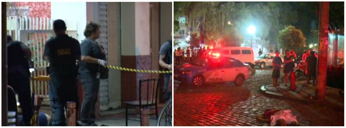 A escalada da violência no Rio de Janeiro, cidade violentada por autoridades conservadoras, retrógradas e irresponsáveis, por uma mídia que embala e vende isso como um produto de marketing, me deixou mais estarrecido ainda com a morte de duas pessoas e ferimento em outra na Praça São Salvador, Rio (Foto: Washington Luiz de Araújo) A escalada da violência no Rio de Janeiro, cidade violentada por autoridades conservadoras, retrógradas e irresponsáveis, por uma mídia que embala e vende isso como um produto de marketing, me deixou mais estarrecido ainda com a morte de duas pessoas e ferimento em outra na Praça São Salvador, Rio
