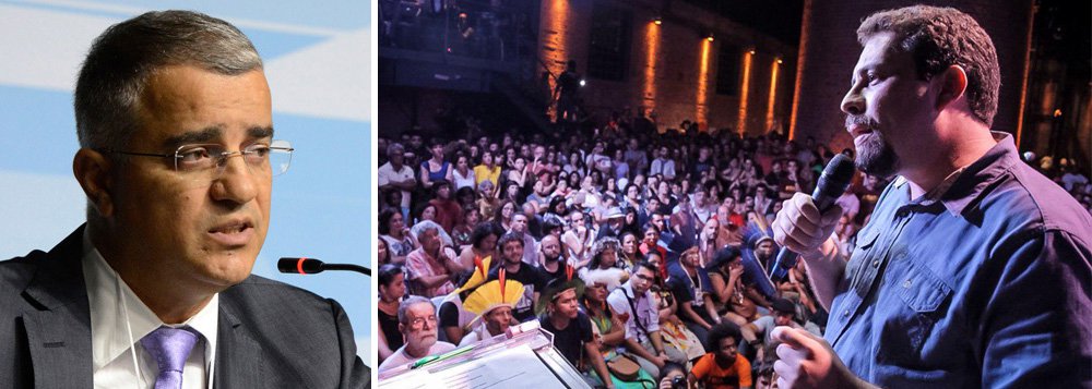 O jornalista Kennedy Alencar afirma nesta segunda-feira, 5, que a candidatura de Guilherme Boulos representa "com mais força as ideias de esquerda com pitadas de centro-esquerda"; "Boulos será um candidato mais à esquerda do que Manuela D'Ávila, do PC do B, e Ciro Gomes, do PDT", disse Kennedy; "De certa forma e guardadas as diferenças, Boulos lembra o Lula do início de carreira. Tem os pés fincados numa forte base social e está num partido que hoje tem ideias mais radicais do que o PT na política e, sobretudo, na economia", afirma o jornalista (Foto: Aquiles Lins) O jornalista Kennedy Alencar afirma nesta segunda-feira, 5, que a candidatura de Guilherme Boulos representa "com mais força as ideias de esquerda com pitadas de centro-esquerda"; "Boulos será um candidato mais à esquerda do que Manuela D'Ávila, do PC do B, e Ciro Gomes, do PDT", disse Kennedy; "De certa forma e guardadas as diferenças, Boulos lembra o Lula do início de carreira. Tem os pés fincados numa forte base social e está num partido que hoje tem ideias mais radicais do que o PT na política e, sobretudo, na economia", afirma o jornalista