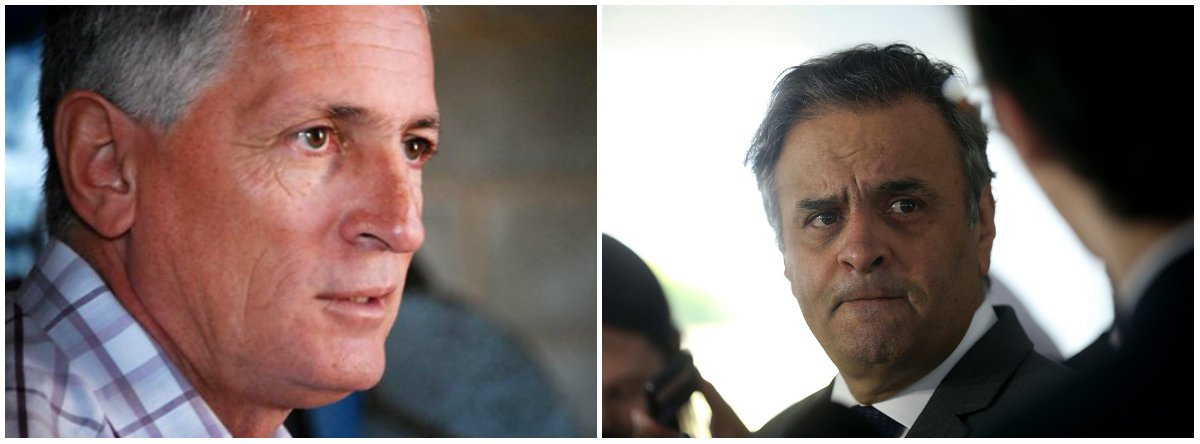 O deputado estadual Rogério Correia (PT) voltou a criticar o senador Aécio Neves (PSDB-MG), arquiteto do golpe parlamentar junto com Michel Temer e com o ex-presidente da Câmara dos Deputados Eduardo Cunha (MDB-RJ) para derrubar a então presidente Dilma Rousseff em 2016; "A mais nova notícia dá conta que nem um de seus mais antigos aliados, o ex-prefeito de BH Márcio Lacerda, quer Aécio Neves em seu palanque. Merecido destino para aquele que quebrou Minas Gerais, não soube perder uma eleição e, por conta disso, transformou o Brasil numa republiqueta de bananas" (Foto: Leonardo Lucena) O deputado estadual Rogério Correia (PT) voltou a criticar o senador Aécio Neves (PSDB-MG), arquiteto do golpe parlamentar junto com Michel Temer e com o ex-presidente da Câmara dos Deputados Eduardo Cunha (MDB-RJ) para derrubar a então presidente Dilma Rousseff em 2016; "A mais nova notícia dá conta que nem um de seus mais antigos aliados, o ex-prefeito de BH Márcio Lacerda, quer Aécio Neves em seu palanque. Merecido destino para aquele que quebrou Minas Gerais, não soube perder uma eleição e, por conta disso, transformou o Brasil numa republiqueta de bananas"
