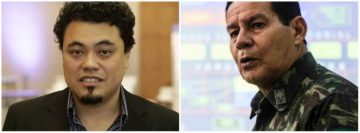 "Em seu discurso de aposentadoria o general Antonio Hamilton Mourão chamou de 'herói' o açougueiro Carlos Brilhante Ustra, falecido coronel e ex-chefe de um dos principais centros de repressão da ditadura, em São Paulo, acusado de desaparecimentos e mortes de presos políticos", diz o jornalista Leonardo Sakamoto. ninguém explicou "que sob a justificativa de lutar contra o 'mal', parte daqueles que se autointitulam 'mocinhos' tem adotado os mesmos métodos dos bandidos" (Foto: Leonardo Lucena) "Em seu discurso de aposentadoria o general Antonio Hamilton Mourão chamou de 'herói' o açougueiro Carlos Brilhante Ustra, falecido coronel e ex-chefe de um dos principais centros de repressão da ditadura, em São Paulo, acusado de desaparecimentos e mortes de presos políticos", diz o jornalista Leonardo Sakamoto. ninguém explicou "que sob a justificativa de lutar contra o 'mal', parte daqueles que se autointitulam 'mocinhos' tem adotado os mesmos métodos dos bandidos"